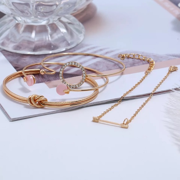 🔴5/$20⚠️𝗖𝗟𝗘𝗔𝗥𝗔𝗡𝗖𝗘⚠️Pink Bracelets NEW - Picture 4 of 9